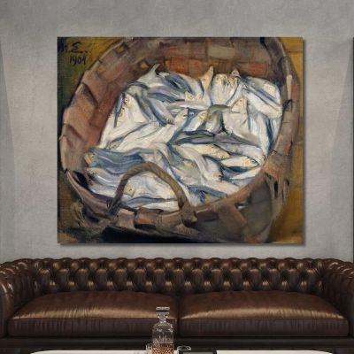 Baltic Herrings Magnus Enckell mek4 canvas print 