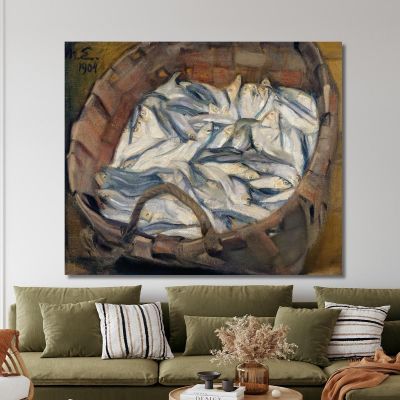 Baltic Herrings Magnus Enckell mek4 canvas print 