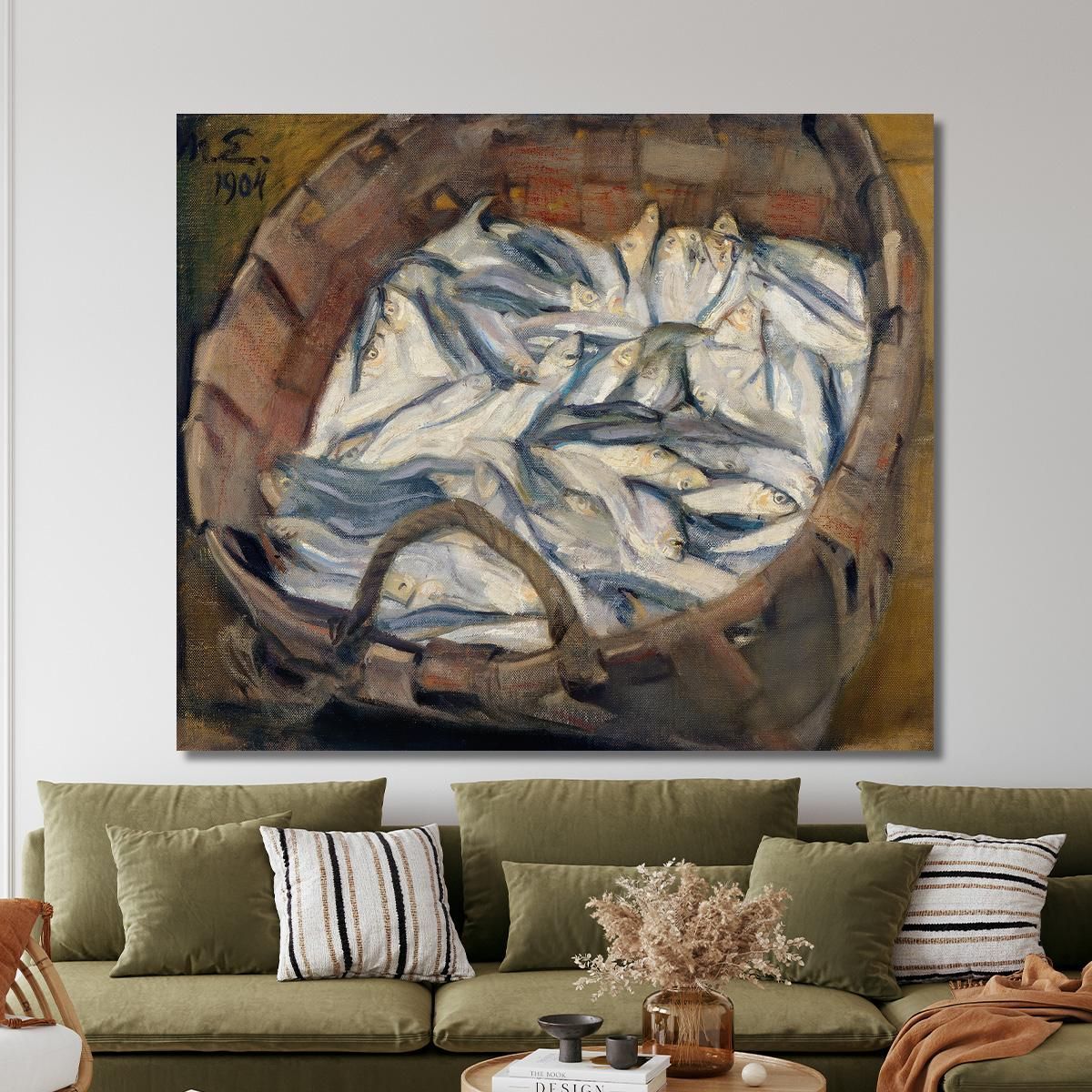 Baltic Herrings Magnus Enckell mek4 canvas print 