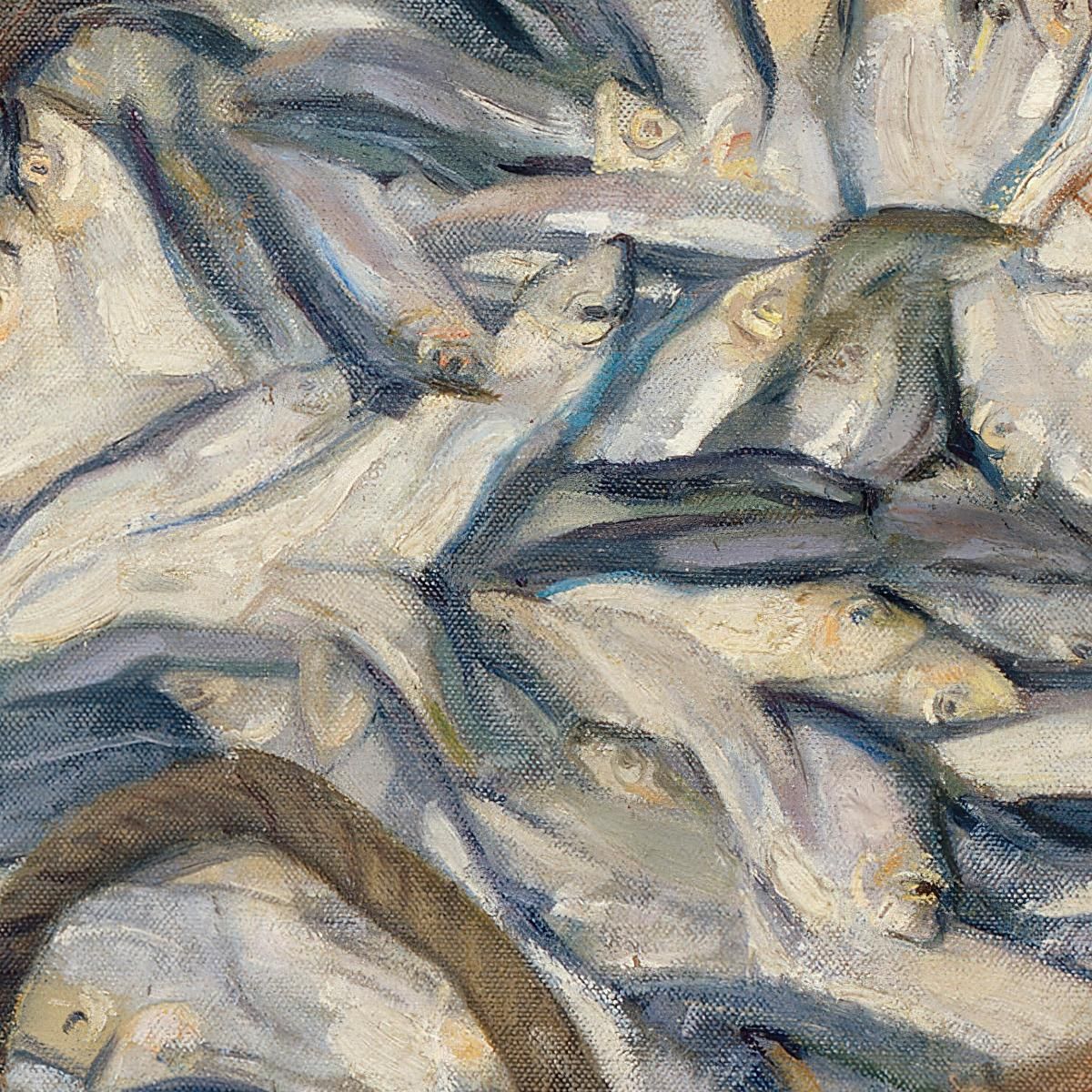 Baltic Herrings Magnus Enckell mek4 canvas print