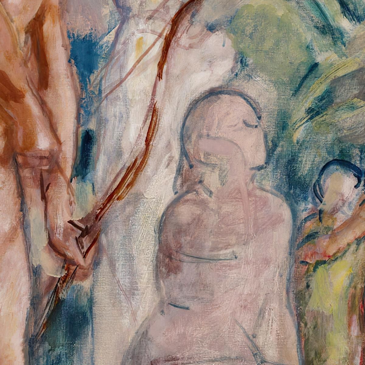 Bird Of Paradise Sketch Magnus Enckell mek7 canvas print