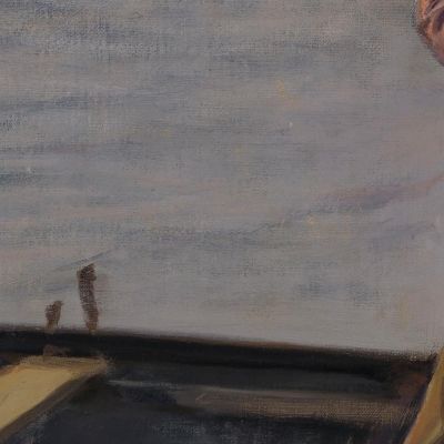 Boy And Sail Magnus Enckell mek9 canvas print