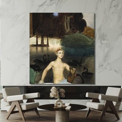 Fantasy Magnus Enckell mek16 canvas print 