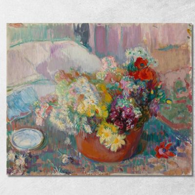 Flowers Magnus Enckell mek18 canvas print 