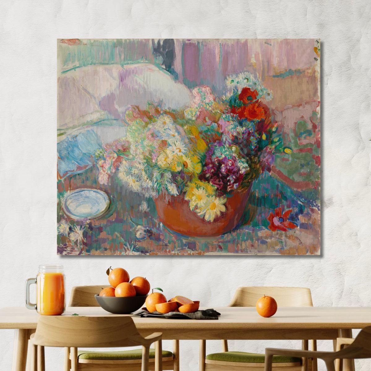 Flowers Magnus Enckell mek18 canvas print 