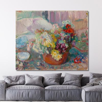Flowers Magnus Enckell mek18 canvas print 
