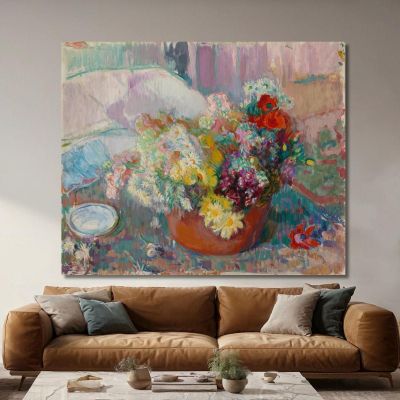 Flowers Magnus Enckell mek18 canvas print 
