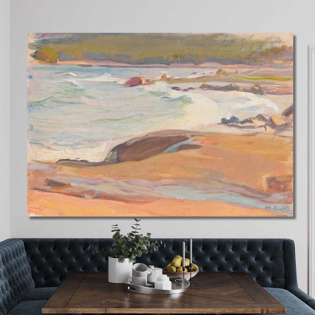 From Suursaari Island Magnus Enckell mek19 canvas print 