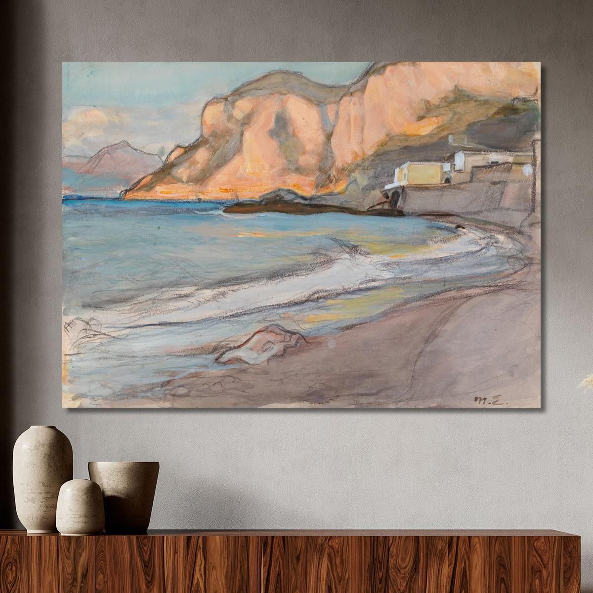 From The Naples Region Magnus Enckell mek20 canvas print 