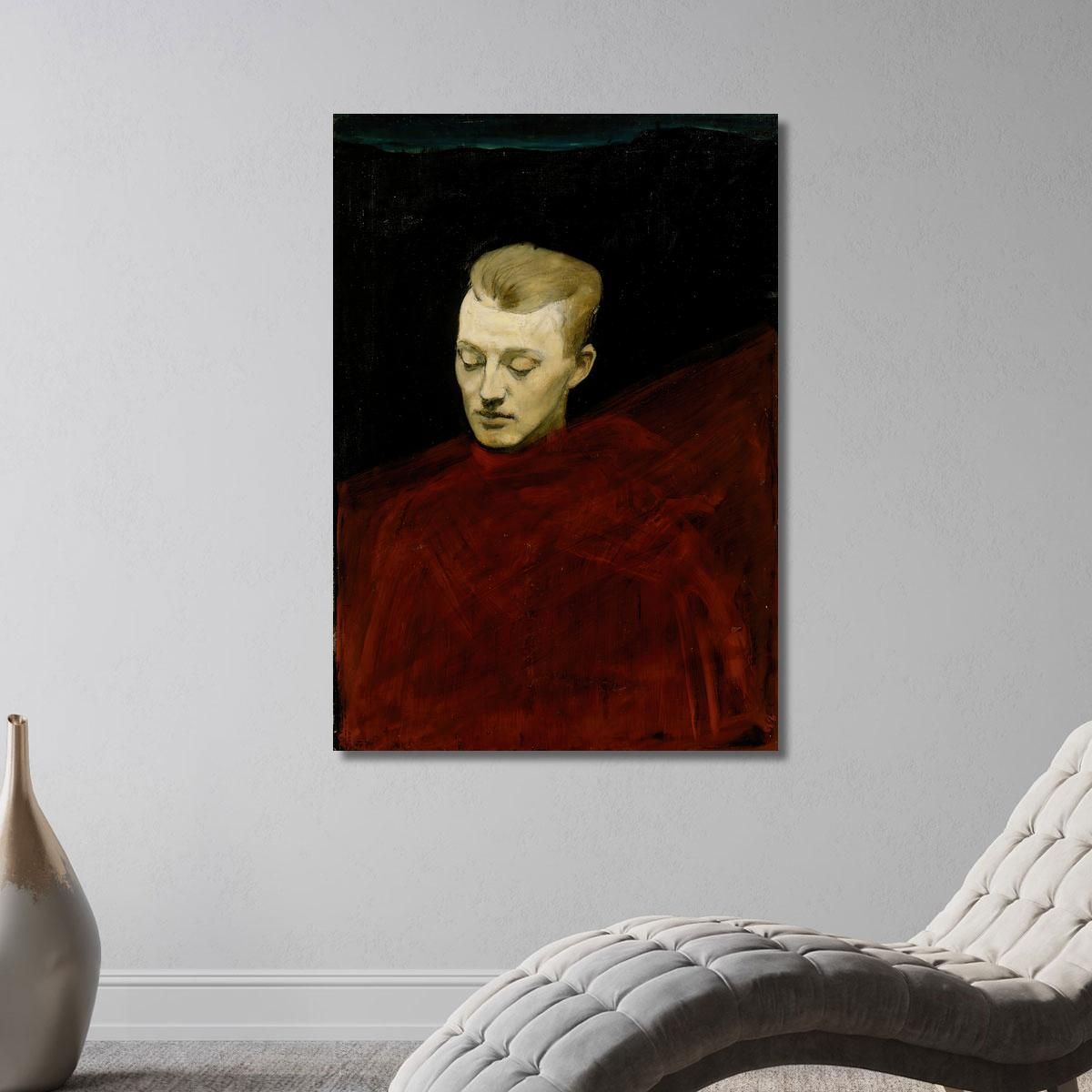 Head Bruno Aspelin Magnus Enckell mek23 canvas print 