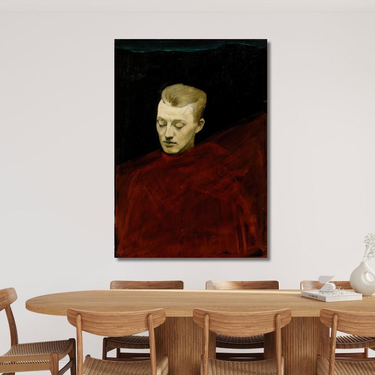 Head Bruno Aspelin Magnus Enckell mek23 canvas print 