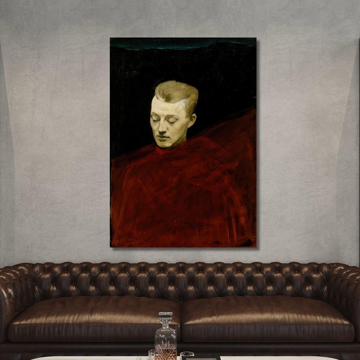 Head Bruno Aspelin Magnus Enckell mek23 canvas print 