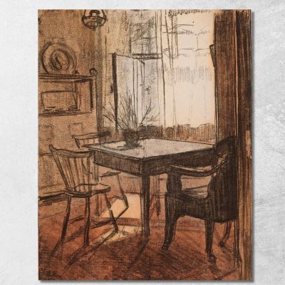 Interior Magnus Enckell mek27 canvas print 