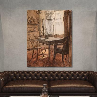 Interior Magnus Enckell mek27 canvas print 