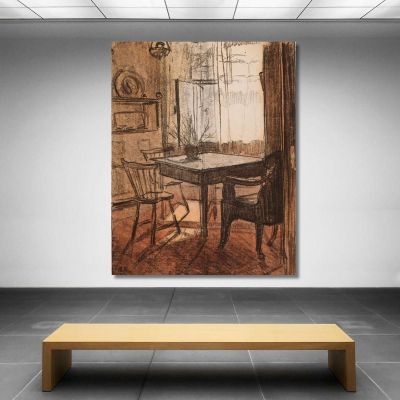 Interior Magnus Enckell mek27 canvas print 