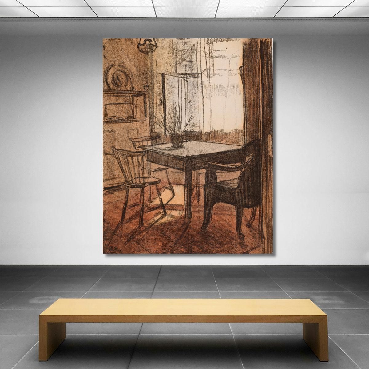 Interior Magnus Enckell mek27 canvas print 