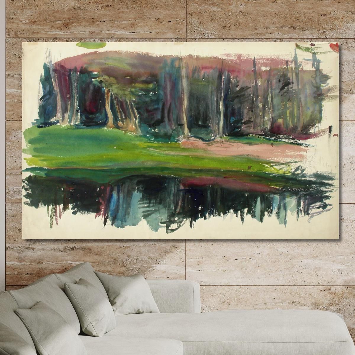 Landscape 3 Magnus Enckell mek30 canvas print 