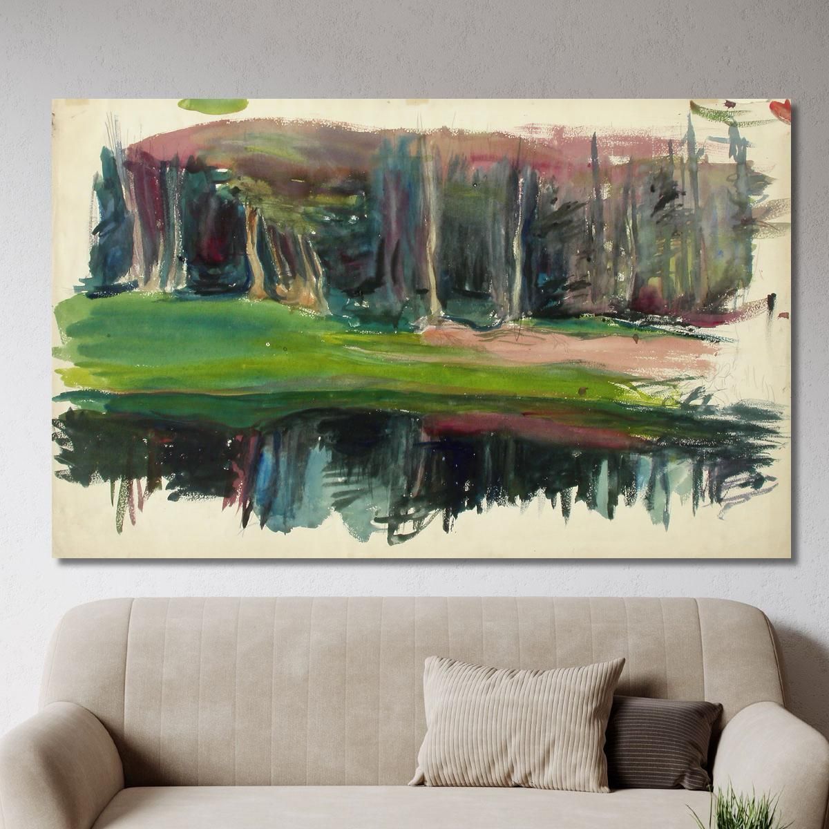Landscape 3 Magnus Enckell mek30 canvas print 