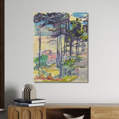 Landscape 4 Magnus Enckell mek31 canvas print 