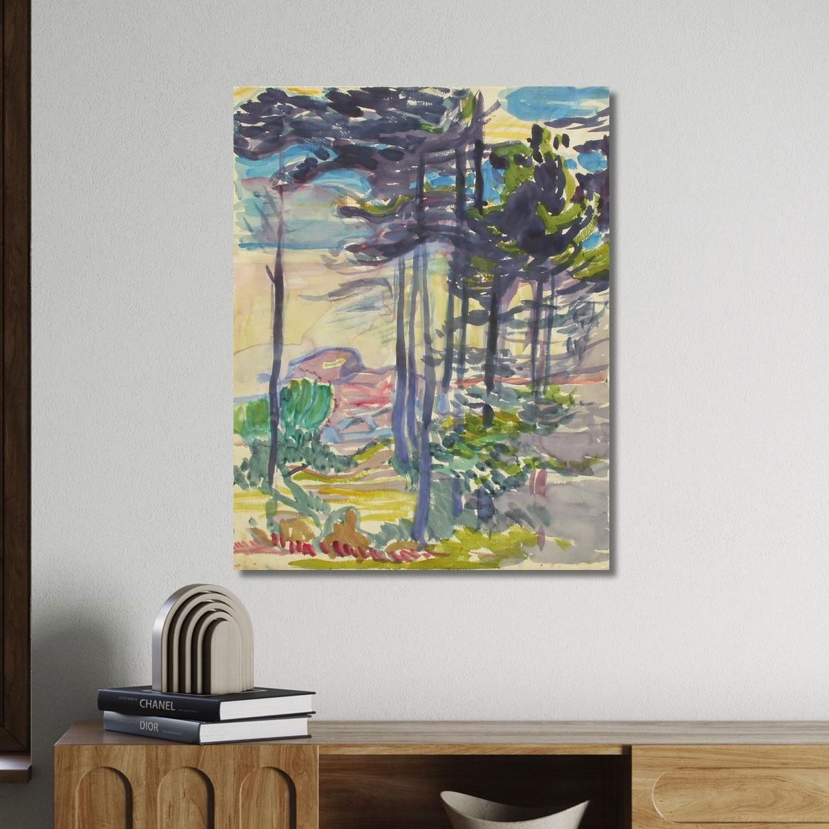 Landscape 4 Magnus Enckell mek31 canvas print 