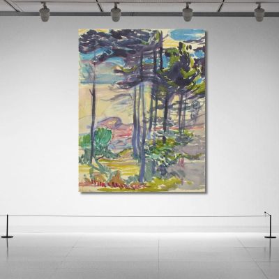 Landscape 4 Magnus Enckell mek31 canvas print 