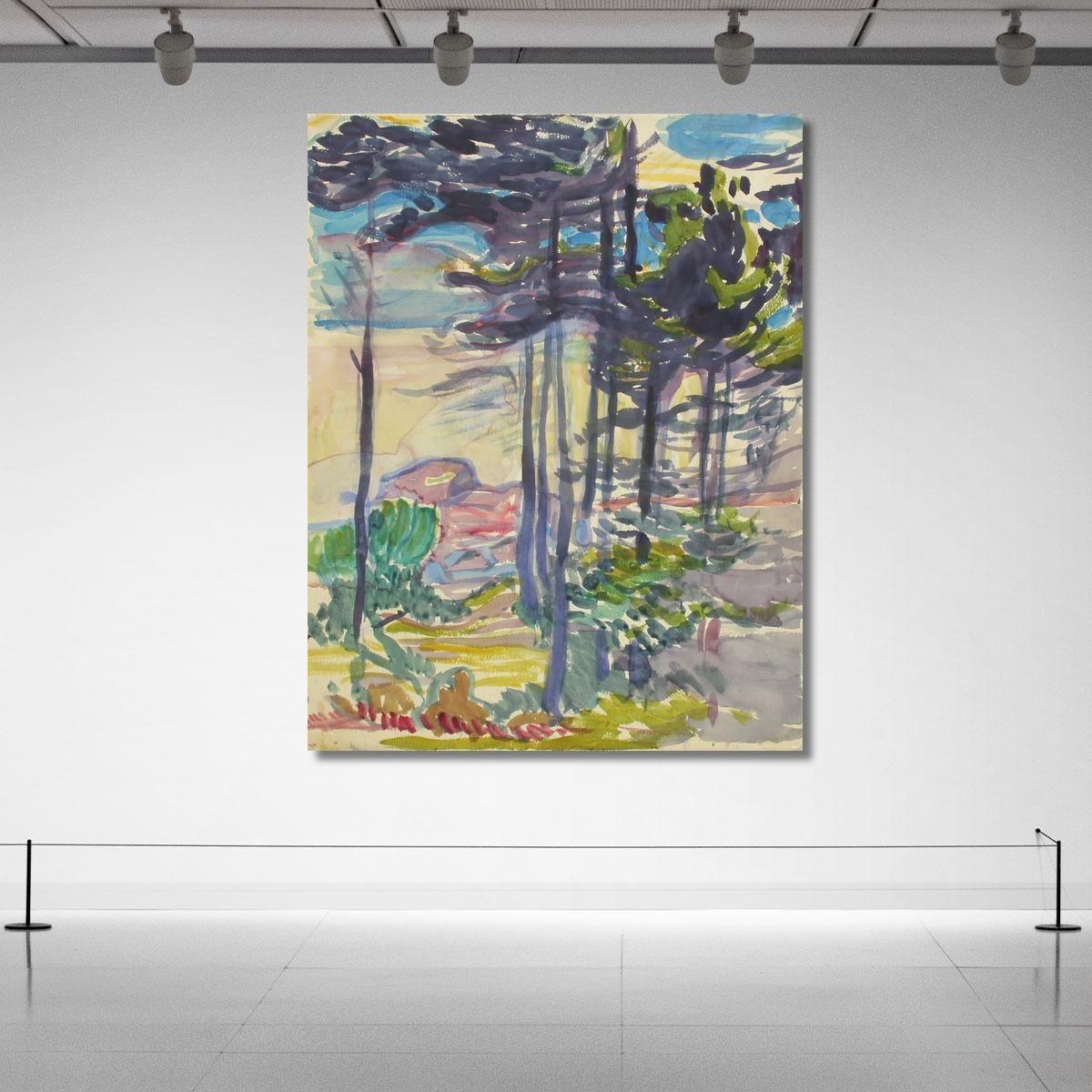 Landscape 4 Magnus Enckell mek31 canvas print 