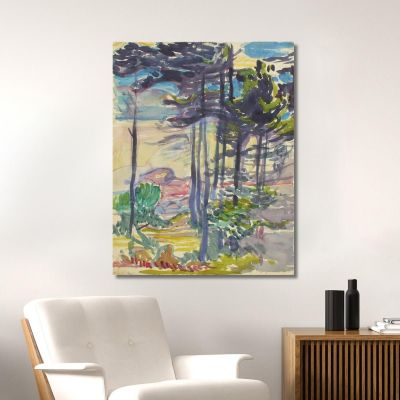 Landscape 4 Magnus Enckell mek31 canvas print 