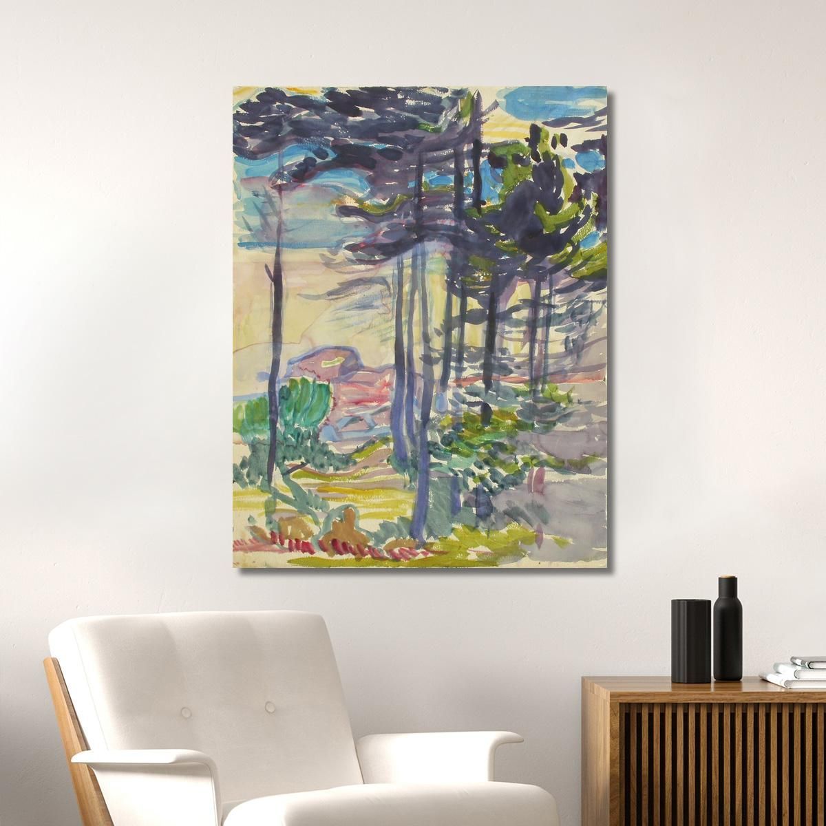Landscape 4 Magnus Enckell mek31 canvas print 
