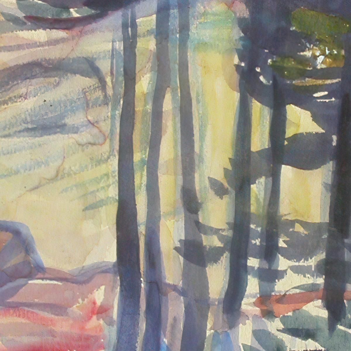 Landscape 4 Magnus Enckell mek31 canvas print