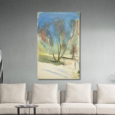 Landscape Magnus Enckell mek32 canvas print 