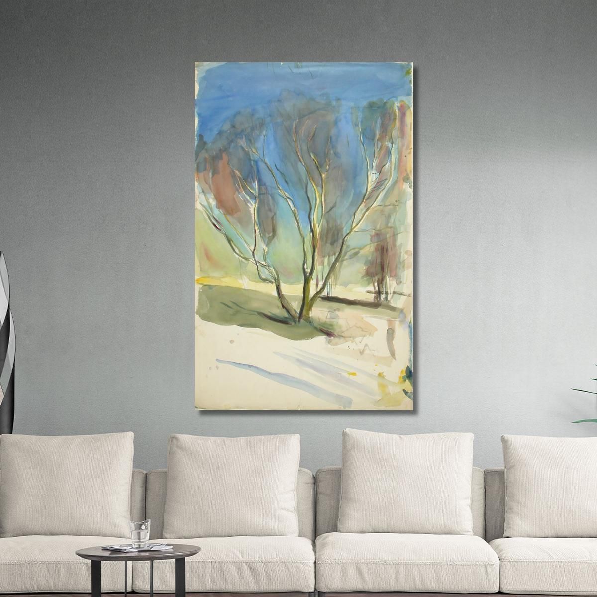 Landscape Magnus Enckell mek32 canvas print 