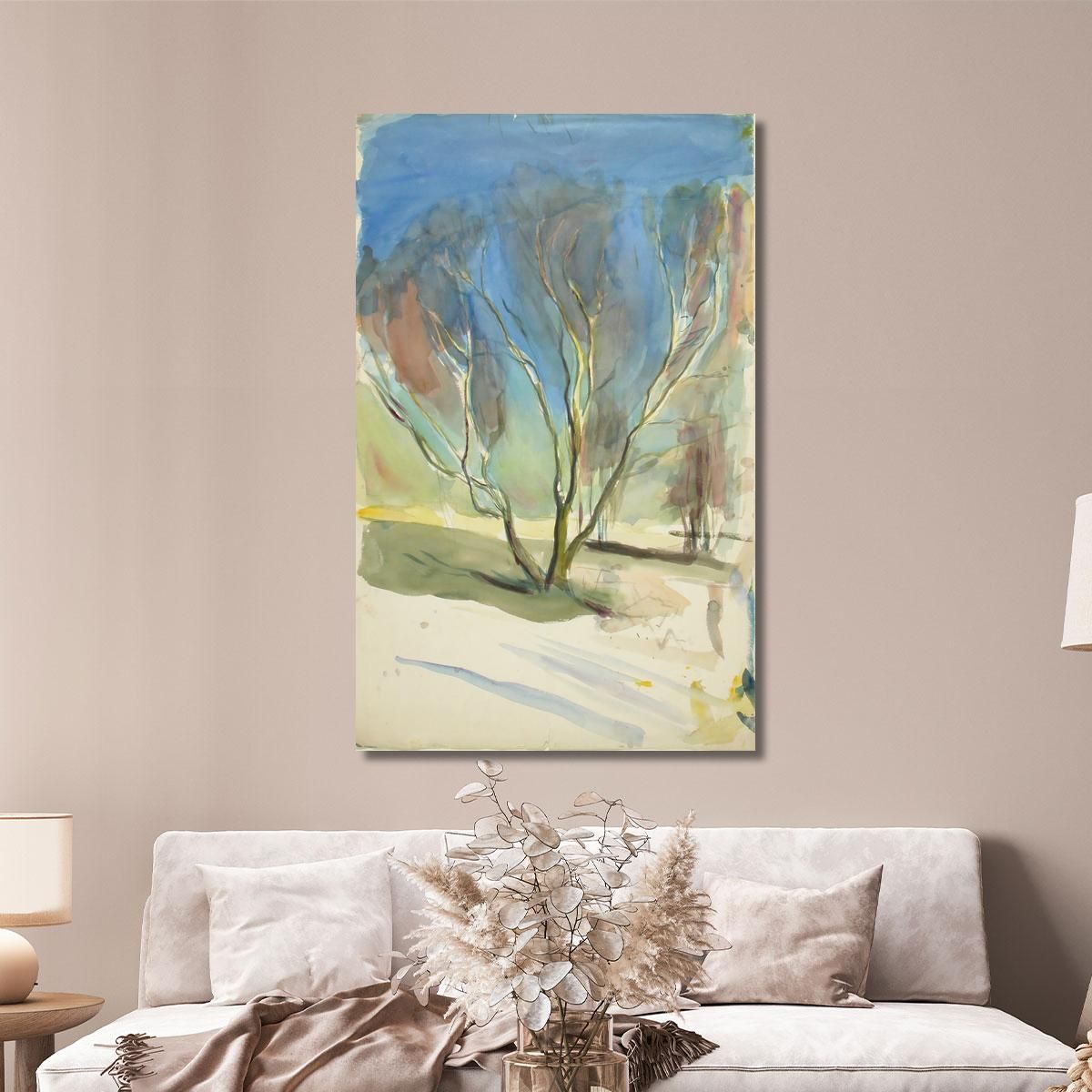 Landscape Magnus Enckell mek32 canvas print 