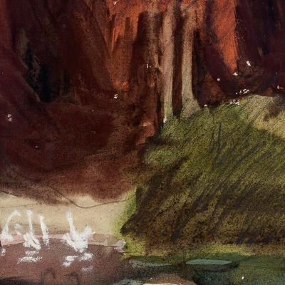 Sketch For Painting Fantasy Magnus Enckell mek35 canvas print