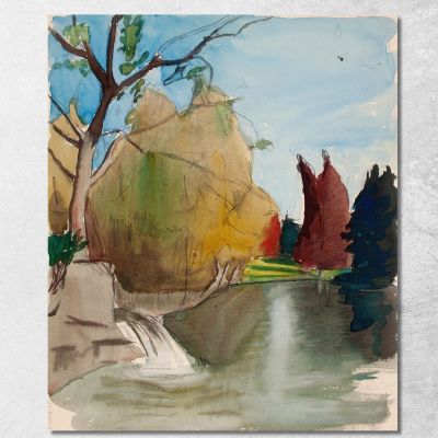 Landscape 2 Magnus Enckell mek37 canvas print 