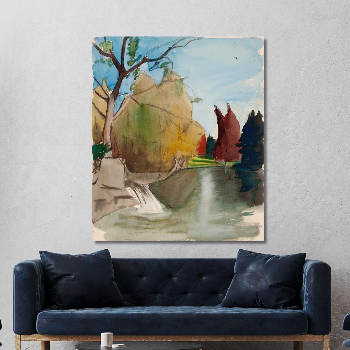 Landscape 2 Magnus Enckell mek37 canvas print 