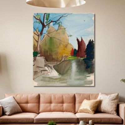 Landscape 2 Magnus Enckell mek37 canvas print 