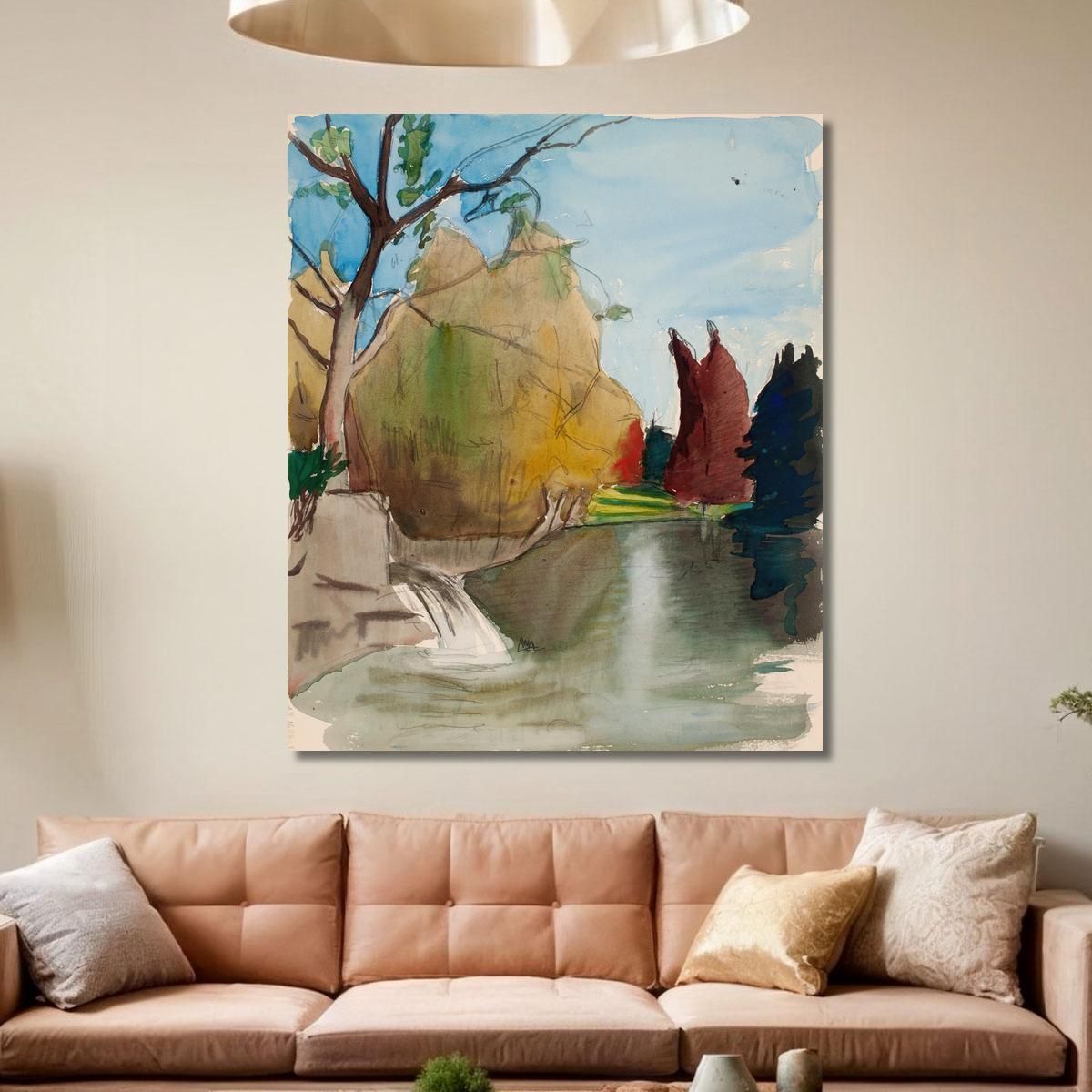Landscape 2 Magnus Enckell mek37 canvas print 
