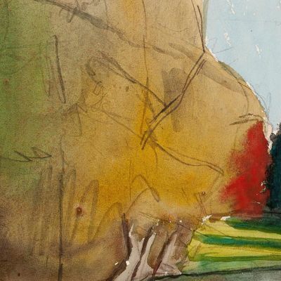 Landscape 2 Magnus Enckell mek37 canvas print