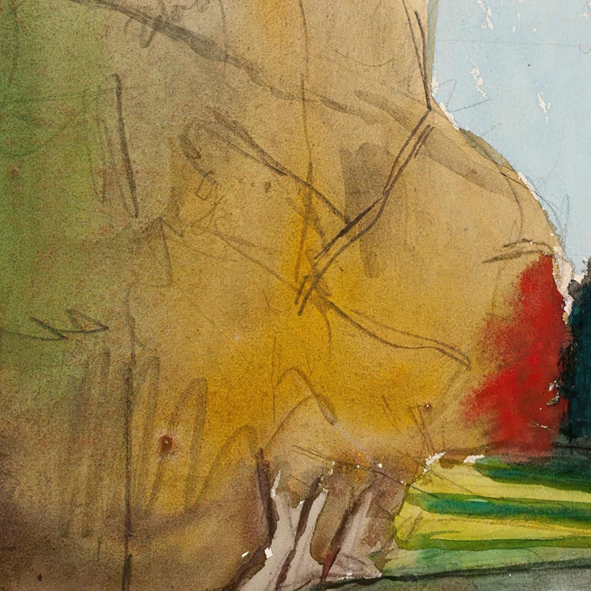 Landscape 2 Magnus Enckell mek37 canvas print