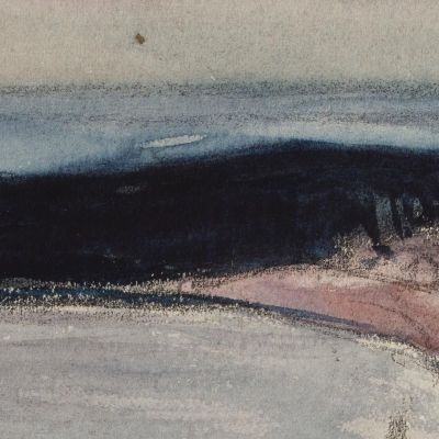 Seascape And Lahti Puokama Draft Magnus Enckell mek42 canvas print