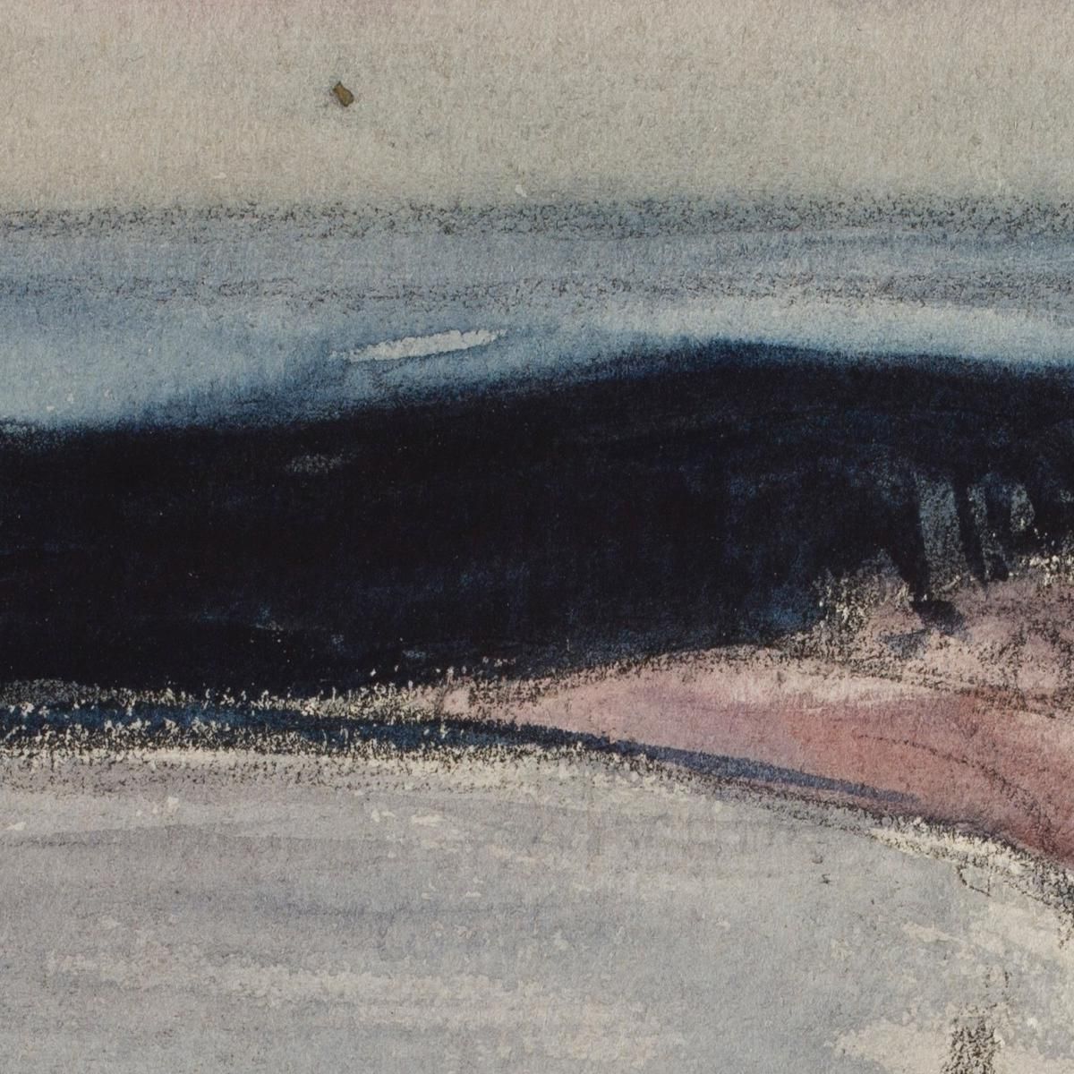 Seascape And Lahti Puokama Draft Magnus Enckell mek42 canvas print