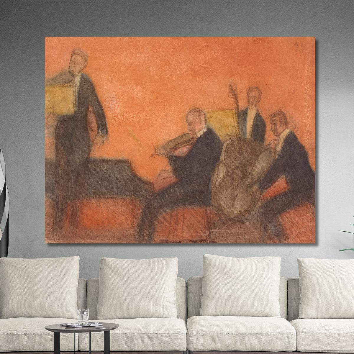 Music Magnus Enckell mek45 canvas print 