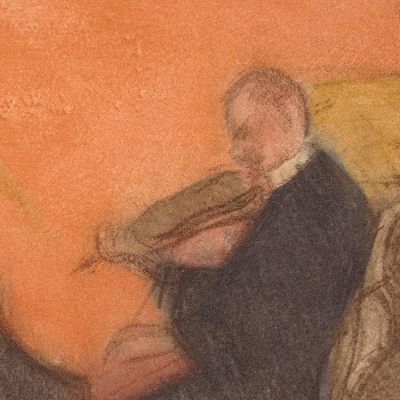 Music Magnus Enckell mek45 canvas print