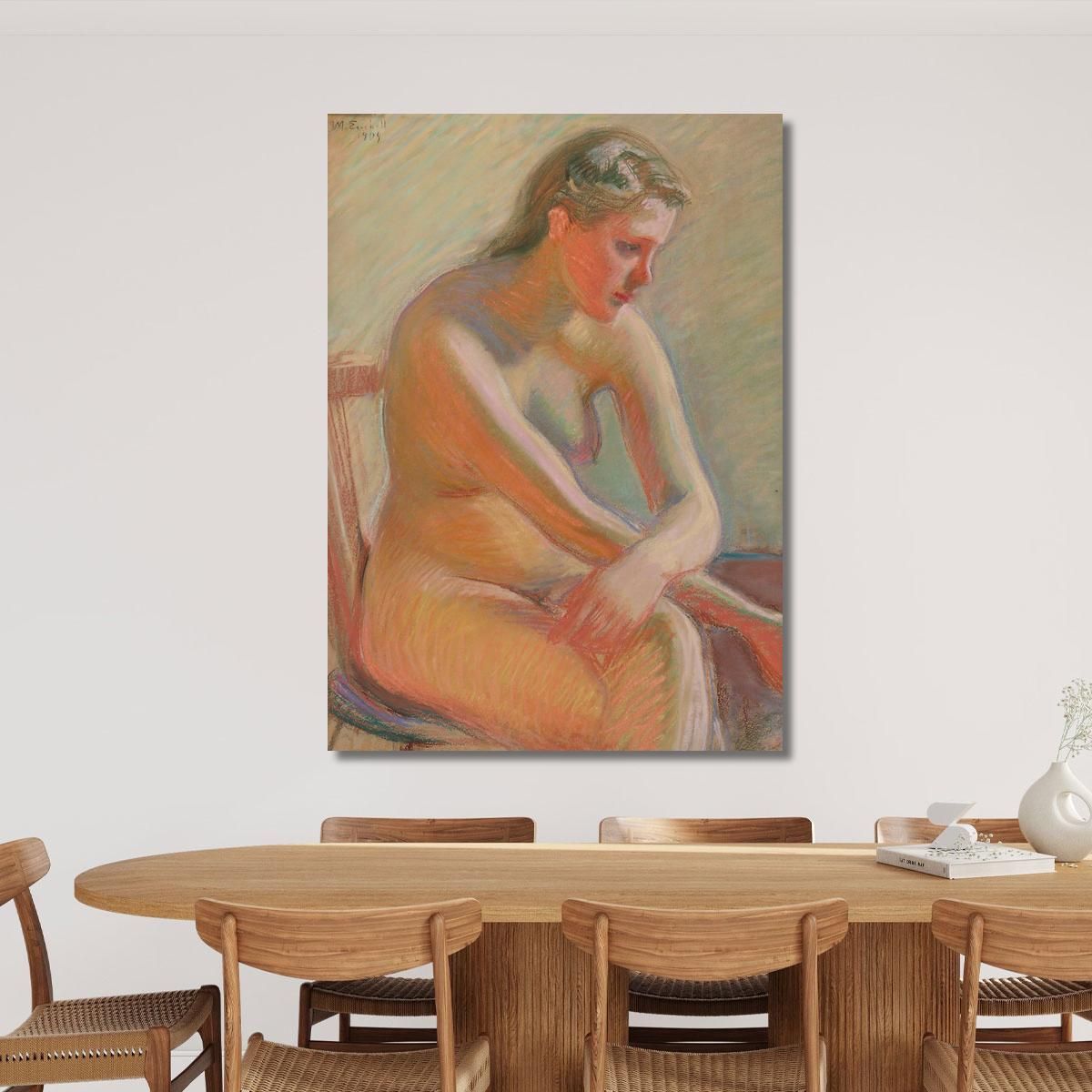 Nude Magnus Enckell mek46 canvas print 