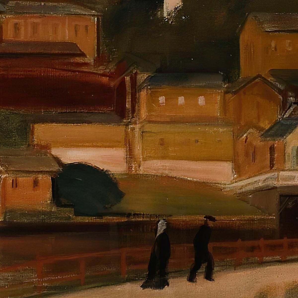 View From Porvoo Magnus Enckell mek47 canvas print