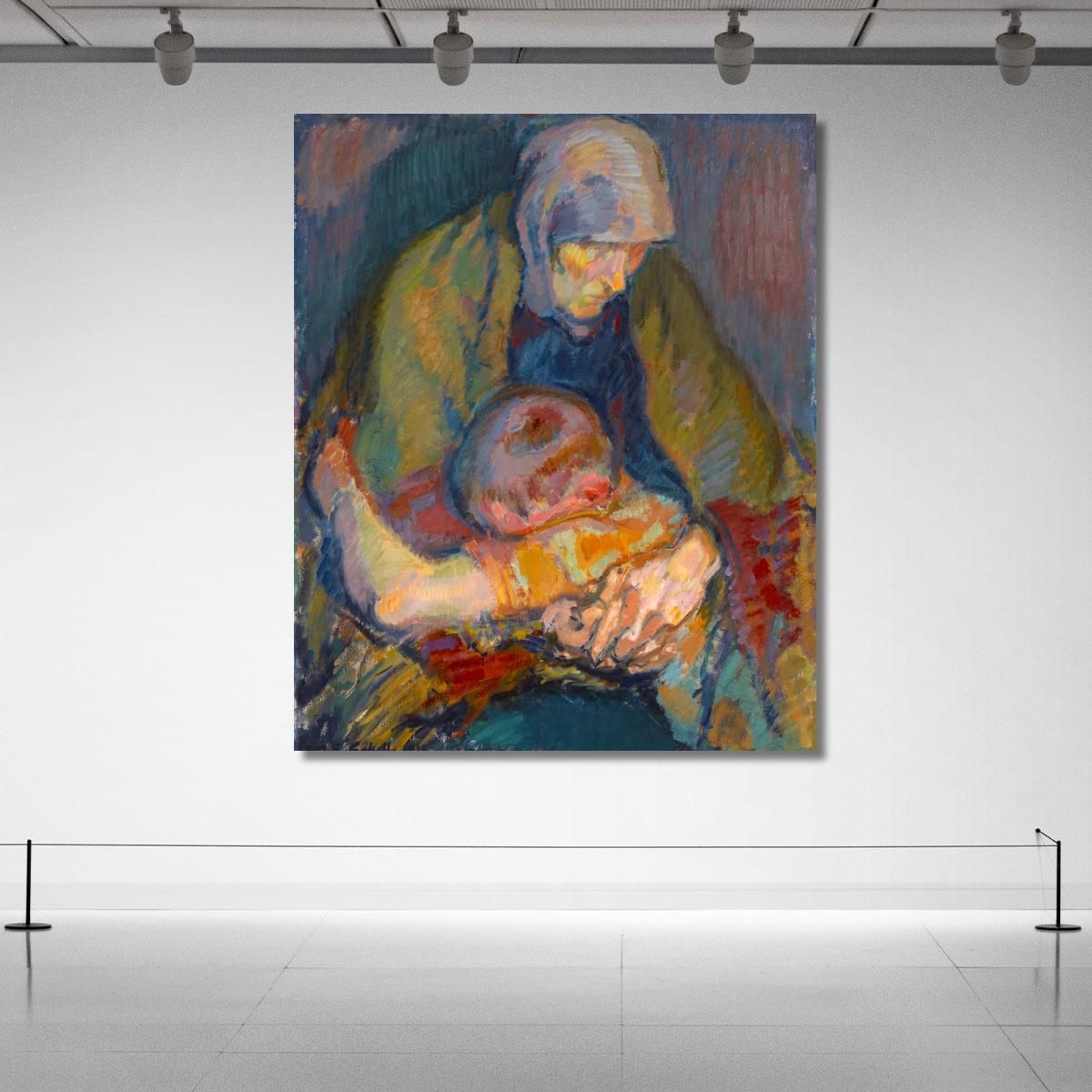 Compassion Magnus Enckell mek49 canvas print 