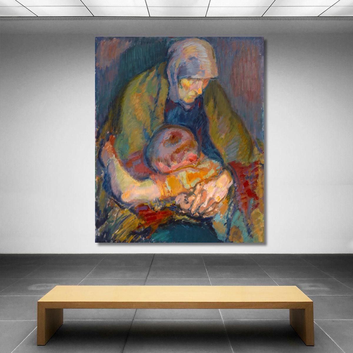 Compassion Magnus Enckell mek49 canvas print 
