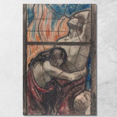 Purgatory Magnus Enckell mek56 canvas print