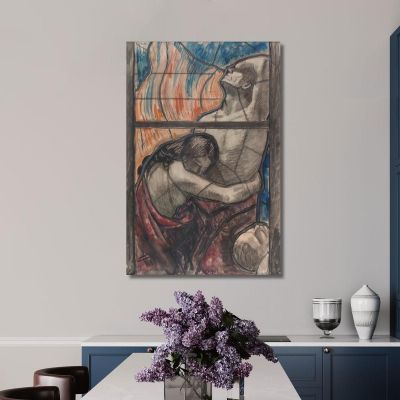 Purgatory Magnus Enckell mek56 canvas print Purgatory Magnus Enckell mek56 canvas print