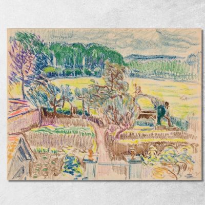 Garden Magnus Enckell mek57 canvas print 
